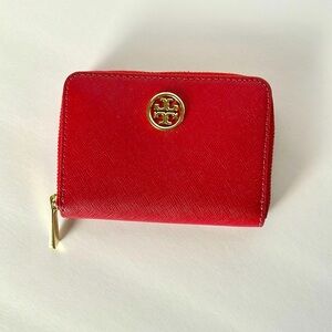 Tory Burch Red Wallet